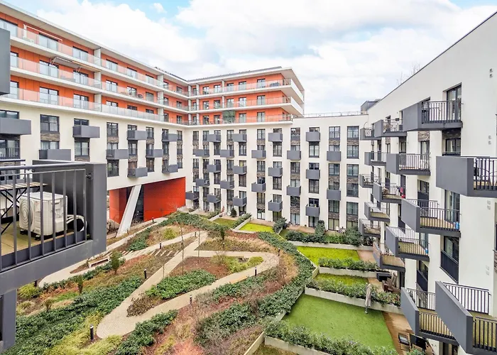 Apartment Traugutta Stylish Free Parking By Bookinghost Breslau